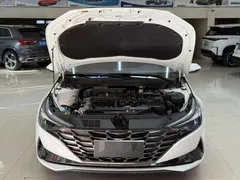 2022 Hyundai Elantra 1.5L CVT GLX Elite, белый — фото 7
