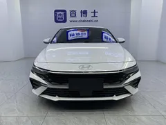 2023 Hyundai Elantra 1.5L CVT LUX Premium, белый — фото 2