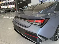 2023 Hyundai Elantra 1.5L CVT GLX Elite, синий — фото 6