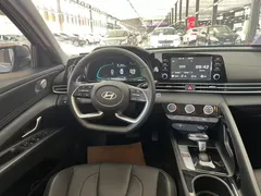 2023 Hyundai Elantra 1.5L CVT GLX Elite, синий — фото 11