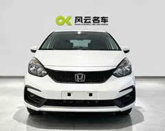 2021 Honda Fit 1.5L CVT, белый — фото 2