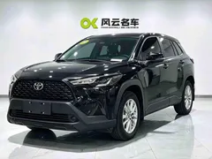 2023 Toyota Corolla Cross 2.0L CVT Pioneer, чёрный — фото 1