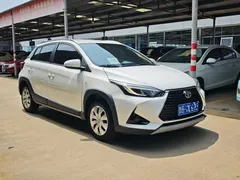 2021 Toyota Yaris L Zhixuan 1.5L CVT Tech, белый — фото 3