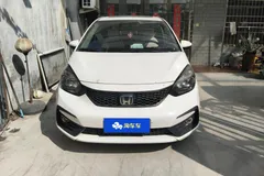 2022 Honda Fit 1.5L CVT Sunroof, белый — фото 3
