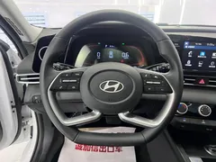 2023 Hyundai Elantra 1.5L CVT GLX Elite, белый — фото 12