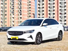 2023 Geely Emgrand 4th Gen Champion 1.5L CVT Flagship, белый — фото 1