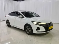 2022 Changan Eado 1.6L GDI MT Luxury, белый — фото 3
