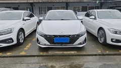 2022 Hyundai Elantra 1.5L CVT LUX Premium, белый — фото 2