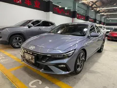 2023 Hyundai Elantra 1.5L CVT GLX Elite, синий — фото 1