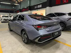 2023 Hyundai Elantra 1.5L CVT GLX Elite, синий — фото 8