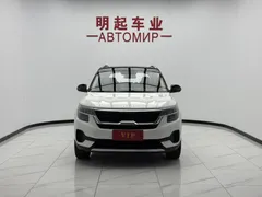2021 Kia Seltos 1.5L CVT Trend, белый — фото 3