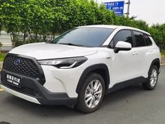 2023 Toyota Corolla Cross 2.0L CVT Elite, белый — фото 1