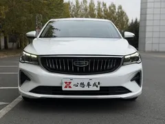 2022 Geely Emgrand 4th Gen 1.5L CVT Luxury, белый — фото 2