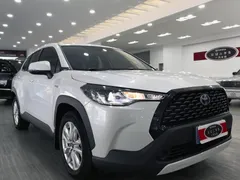 2023 Toyota Corolla Cross 2.0L CVT Elite, белый — фото 3