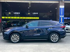 2022 Toyota Harrier 2.0L CVT 2WD Premium, синий — фото 4