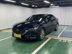 2021 Mazda Mazda6 2.5L Premium, синий — фото 1