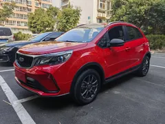 2021 Geely Vision X3 1.5L CVT Premium, красный — фото 1