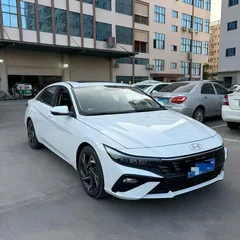 2023 Hyundai Elantra 1.5L CVT GLX Elite, белый — фото 3