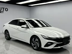 2023 Hyundai Elantra 1.5L CVT GLX Elite, белый — фото 3