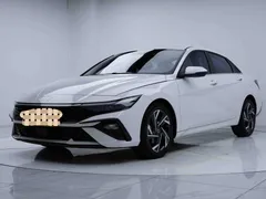 2023 Hyundai Elantra 1.5L CVT GLX Elite, белый — фото 1