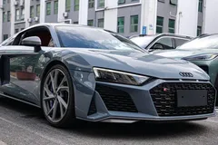 2022 Audi R8, синий — фото 3