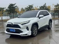 2023 Toyota RAV4 2.0L CVT 2WD 20th Anniversary Platinum, белый — фото 1