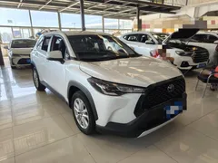 2023 Toyota Corolla Cross 2.0L CVT Luxury, белый — фото 3