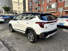 2023 Kia Seltos 1.5L IVT Luxury, белый — фото 4