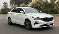 2023 Geely Emgrand 4th Gen 1.5L CVT Premium Champion, белый — фото 3