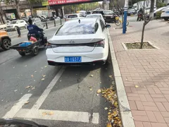 2022 Hyundai Elantra 1.5L CVT LUX Premium, белый — фото 6