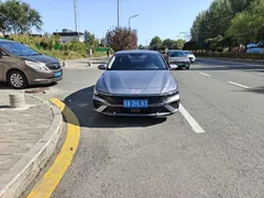 2023 Hyundai Elantra 1.5L CVT GLX Elite, синий — фото 2