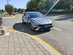 2023 Hyundai Elantra 1.5L CVT GLX Elite, синий — фото 3
