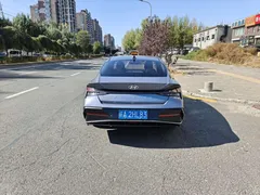 2023 Hyundai Elantra 1.5L CVT GLX Elite, синий — фото 5