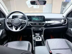 2023 Kia Seltos 1.5L IVT Luxury, белый — фото 6