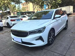 2022 Geely Emgrand 1.5L CVT Elite 4th Gen, белый — фото 1