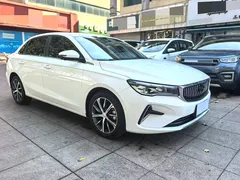 2022 Geely Emgrand 1.5L CVT Elite 4th Gen, белый — фото 3