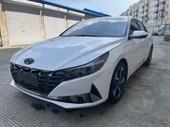 2022 Hyundai Elantra 1.5L CVT GLX Elite, белый — фото 1