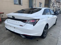 2022 Hyundai Elantra 1.5L CVT GLX Elite, белый — фото 7