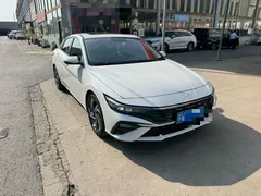 2023 Hyundai Elantra 1.5L CVT GLX Elite, белый — фото 3