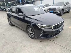 2022 Geely Emgrand 1.5L CVT Elite 4th Gen, чёрный — фото 3