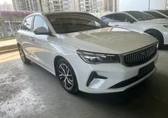 2023 Geely Emgrand 1.5L CVT Luxury Champion 4th Gen, белый — фото 11