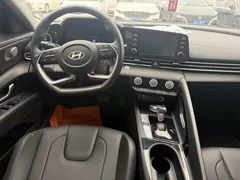 2023 Hyundai Elantra 1.5L CVT GLX Elite, белый — фото 6