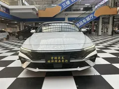 2023 Hyundai Elantra 1.5L CVT GLX Elite, белый — фото 2