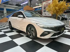 2023 Hyundai Elantra 1.5L CVT GLX Elite, белый — фото 3