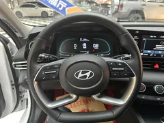 2023 Hyundai Elantra 1.5L CVT GLX Elite, белый — фото 10
