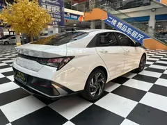 2023 Hyundai Elantra 1.5L CVT GLX Elite, белый — фото 16