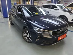 2022 Geely Emgrand 1.5L CVT Elite 4th Gen, синий — фото 4