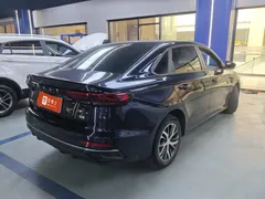 2022 Geely Emgrand 1.5L CVT Elite 4th Gen, синий — фото 5