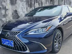 2022 Lexus ES 200 Excellence, синий — фото 7