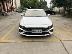 2023 Hyundai Elantra 1.5L CVT GLX Elite, белый — фото 2